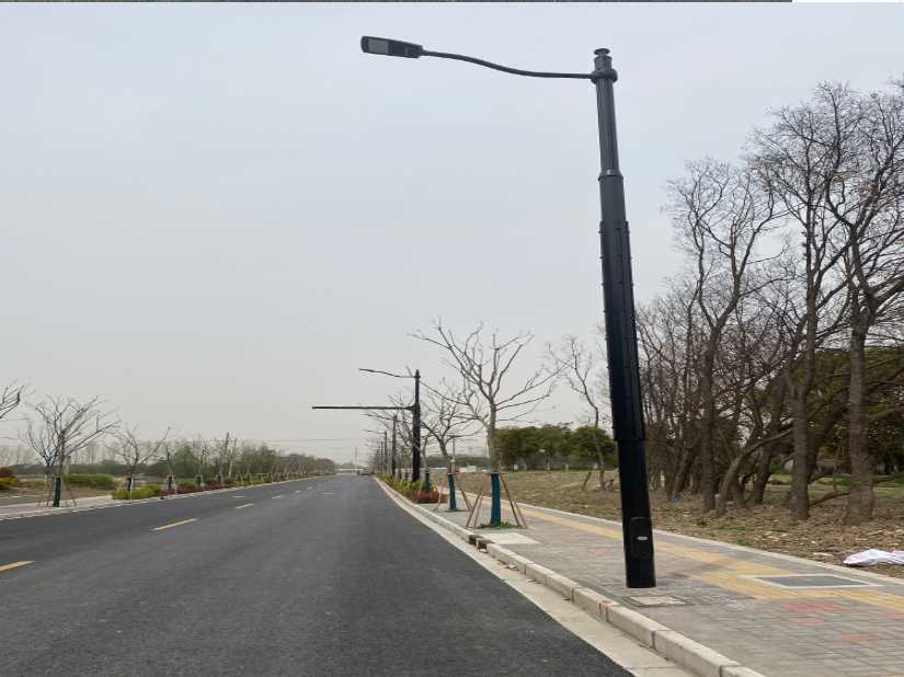 澎湖县上海综合杆 太阳能路灯工程